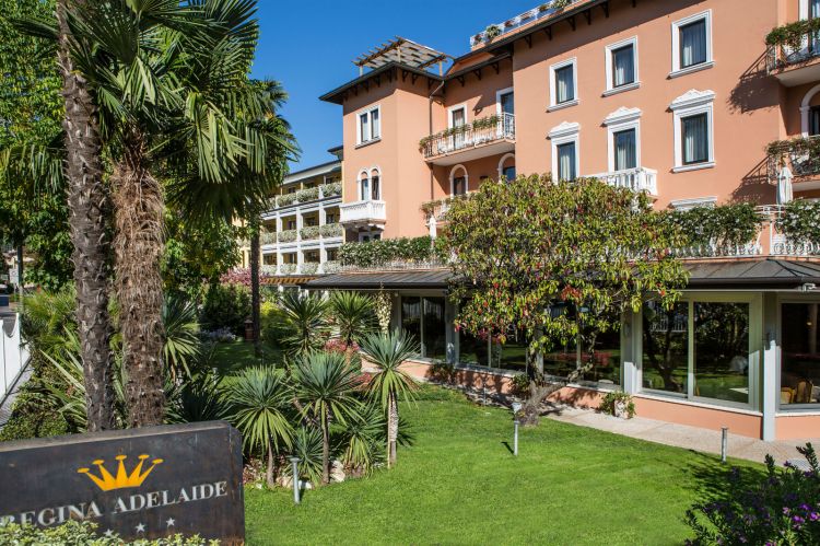 L'hotel Regina Adelaide a Garda, tra le new en