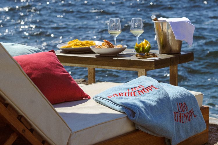 Mangiare e bere al Lido Parthenope
