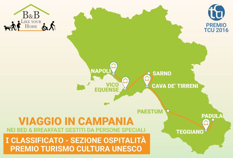 Uno dei riconoscimenti ottenuti da Like your home con i suoi progetti iniziali in Campania
