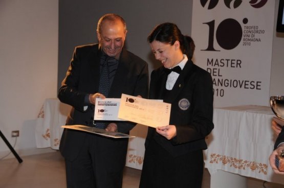 Annalisa Linguerri, donna di sala del ristorante F