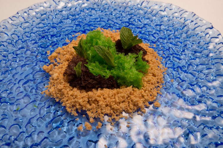L'isola che non c'è... più: cioccolato, menta, nocciole e olio evo