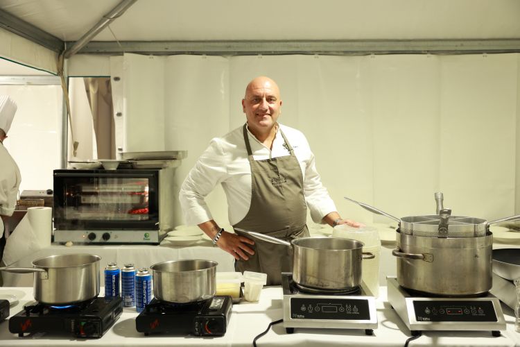 Tony Lo Coco, chef e patron de I Pupi di Bagheria (Pa) e presidente de Le Soste di Ulisse
