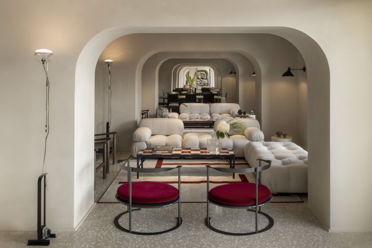 Il design pulito ed essenziale a cura dello Studio Palomba e Serafini
