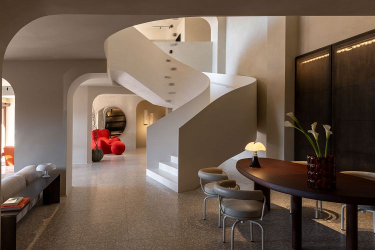 La Lobby dell'hotel
