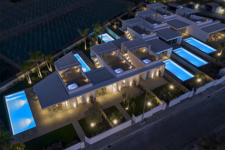 VILLAS DON SERAFINO, Marina di Ragusa - Sette ville di design contemporaneo con piscina e giardino privato
