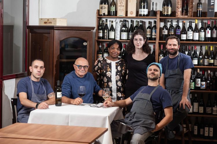 La squadra al completo di Locanda Pincelli
