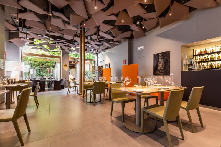 La sala ristorante di Identità Golose Milano