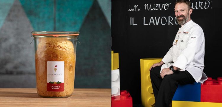 Fabio Longhin e il suo panettone invasato