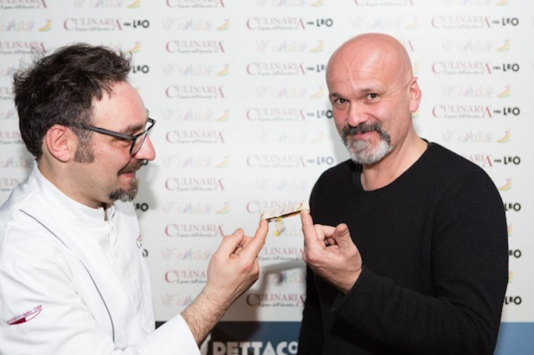 Paolo Lopriore e Andrea Salvetti nel 2016 a Culinaria

