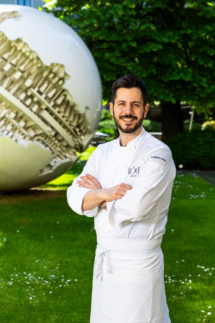 Lo chef Lorenzo Pesci