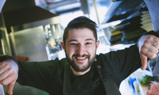 Lorenzo Romano, chef di Insolita Trattoria Tre So