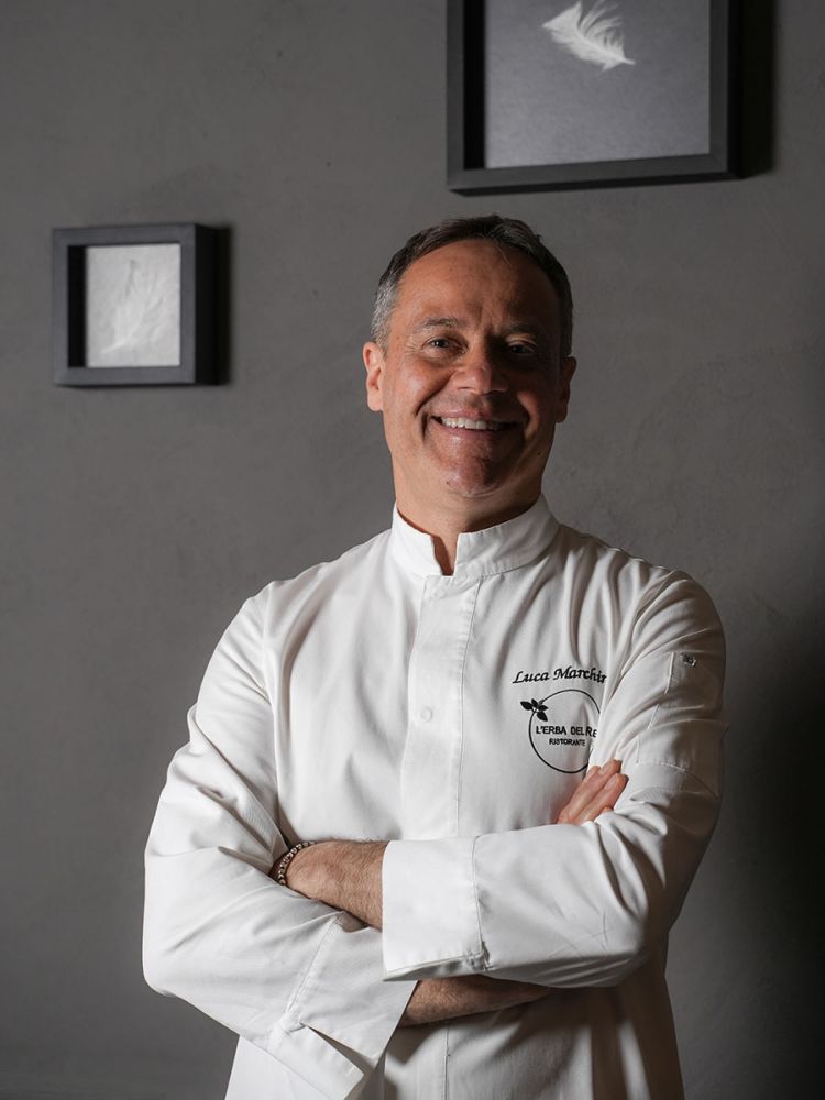 Lo chef Luca Marchini
