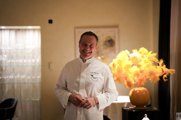 Lo chef Luca Marchini
