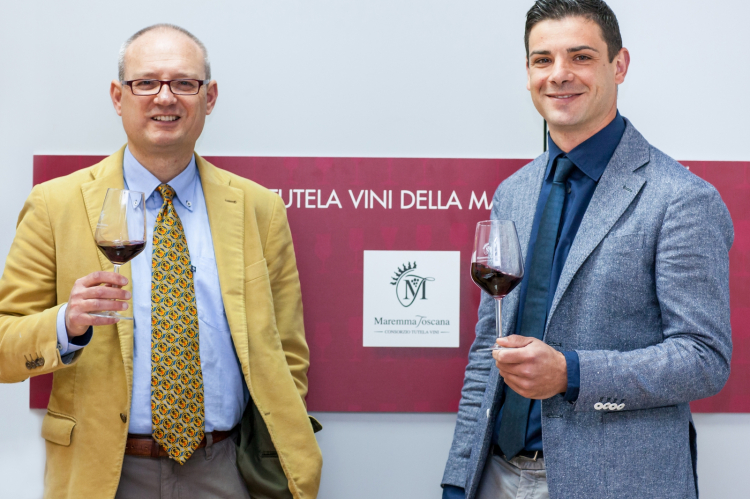 Il direttore Luca Pollini e il presidente Edoardo Donato, Conzorzio di Tutela vini della Maremma Toscana
