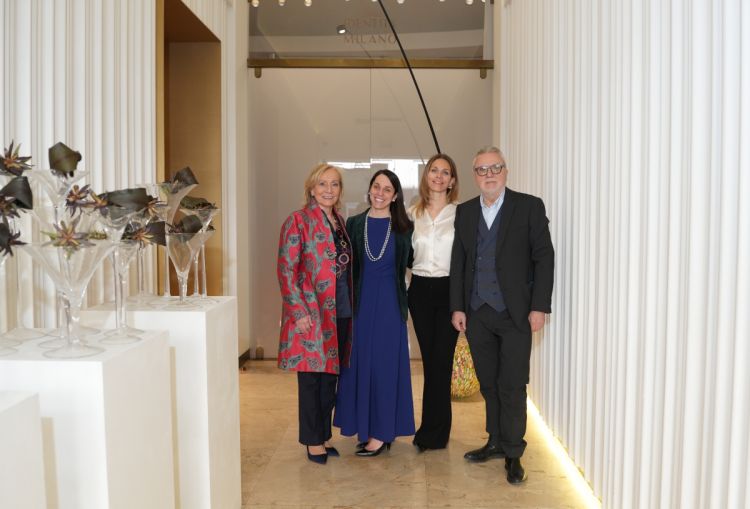 Da sinistra Marilisa Allegrini, Caterina, Carlotta