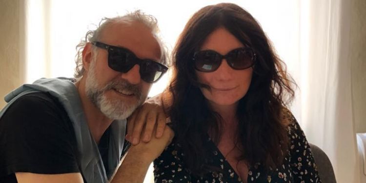 Maddalena Fossati Dondero con Massimo Bottura (foto La Cucina Italiana)
