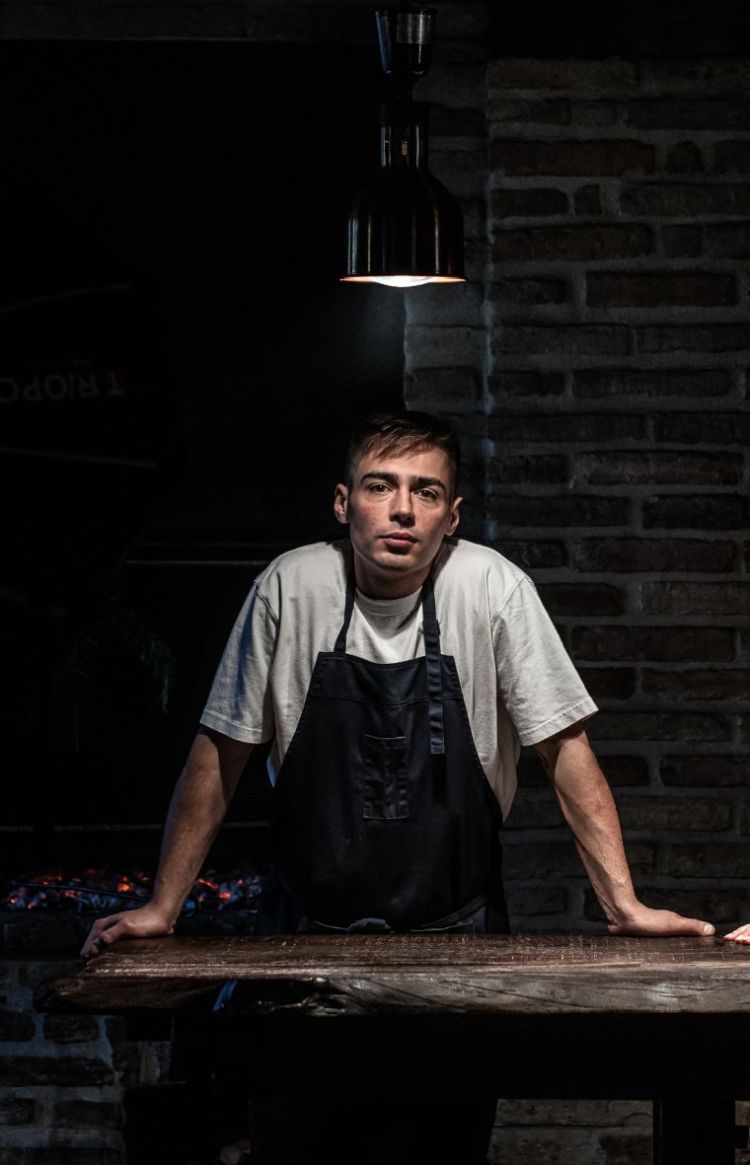 Lo chef Maicol Capriotti
