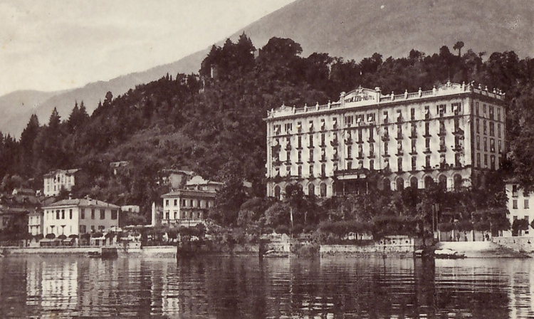 Il Grand Hotel Tremezzo un secolo fa
