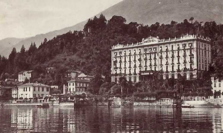 Il Grand Hotel Tremezzo un secolo fa