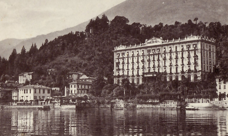 Il Grand Hotel Tremezzo un secolo fa
