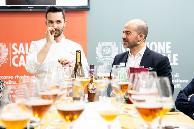 Degustazione guidata da Paolo Merlin, direttore della Fondazione Birra Moretti
