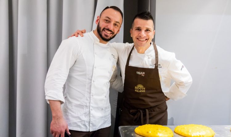 Con il resident chef di Identità Golose Milano, Alessandro Rinaldi
