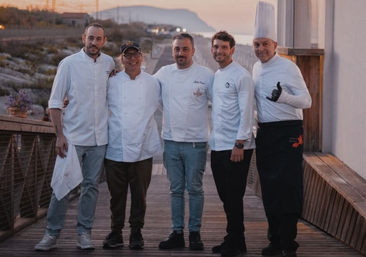 I quattro chef (più uno) protagonisti dell'ev