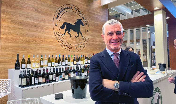 Francesco Mazzei è anche presidente del Consorzio Tutela vini della Maremma