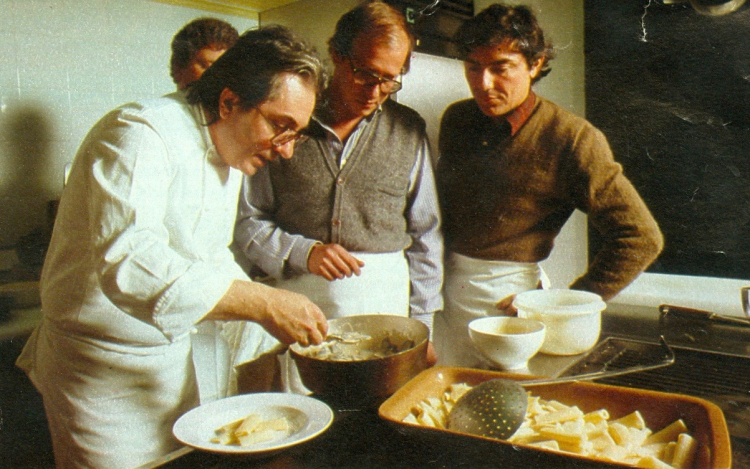 Scuola di cucina con Gualtiero Marchesi ad Altopal