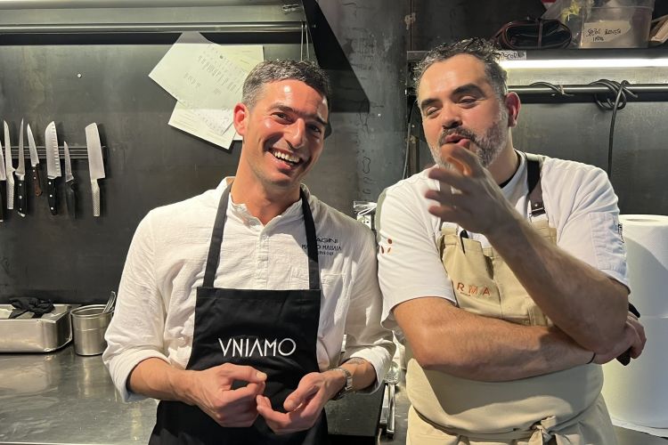 Marco Massaia e Roy Caceres