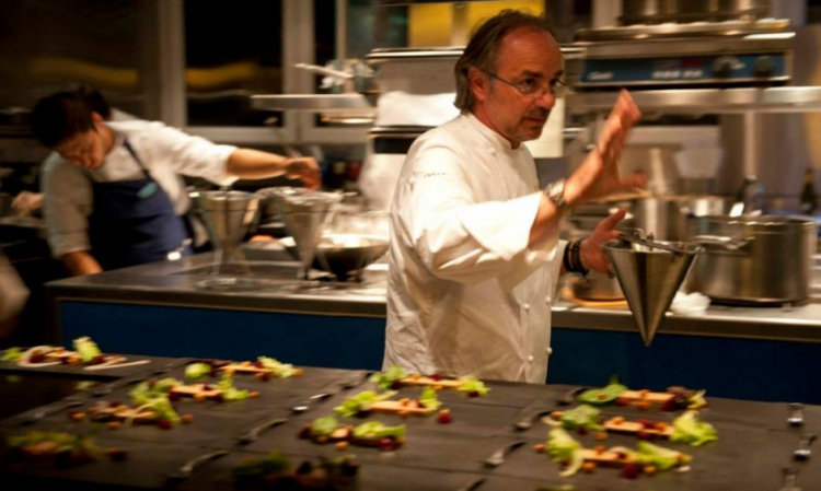 Primo promotore del Movimento Gente di Lago, Marco Sacco, 2 stelle Michelin col Piccolo Lago