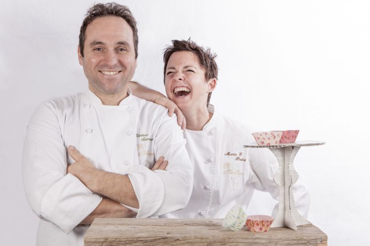 Gli chef Cristian Santandrea e Maria Probst, coppia in cucina e nella vita
