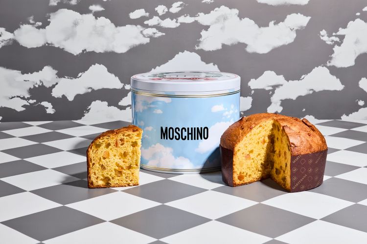 Il panettone di Martesana con maison Moschino