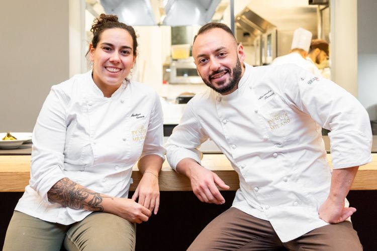 Con lo chef di Identità Golose Milano, Alessandro Rinaldi