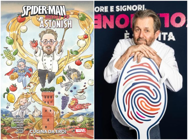 La copertina e Cristiano Tomei