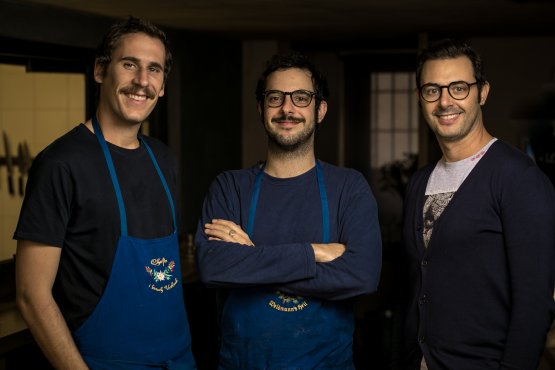 Francesco Capuzzo Dolcetta, Guglielmo Chiarapini e Mario Sansone
