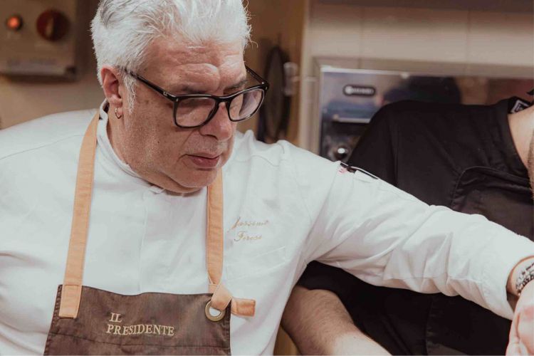 Lo chef Massimo Ferosi, ovvero il Presidente