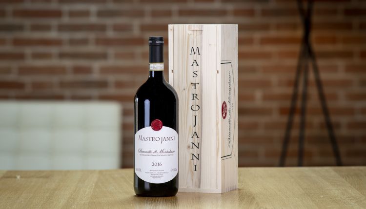 Una magnum di Brunello di Montalcino
