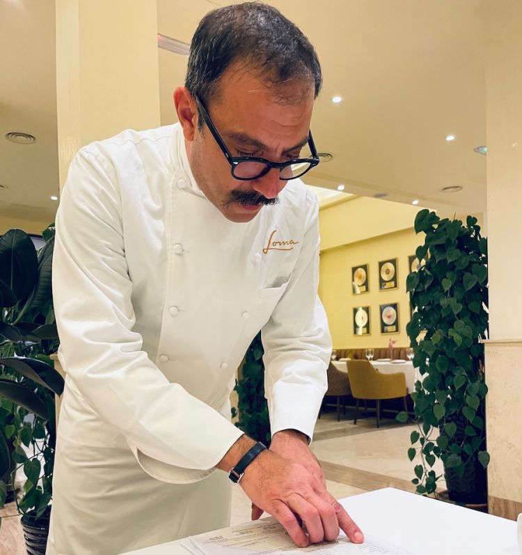 Matteo Casamichela, siciliano, classe 1982, chef del Loma a Dubai
