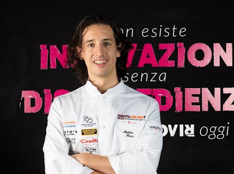 Mattia Pecis, resident chef di Cracco Portofino
