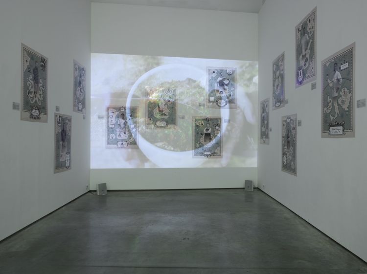 L'installazione di Mauro Colagreco, Theatrum chefs terrarum, foto Marc Domage