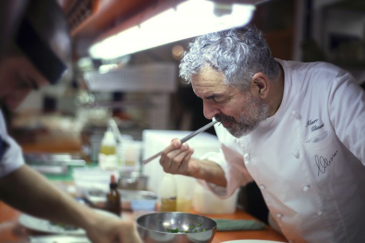 Mauro Uliassi, classe 1958, è chef-patron del ris