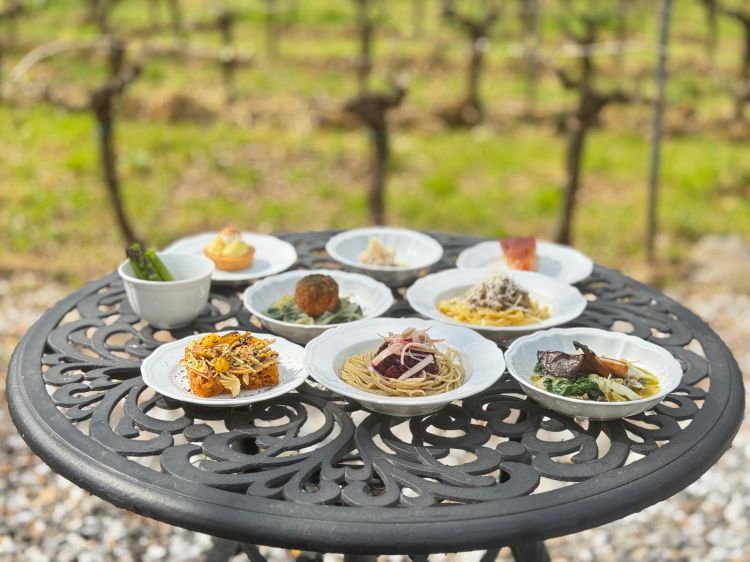 Il menu di Aprile del Ristoro di Fattoria Sardi