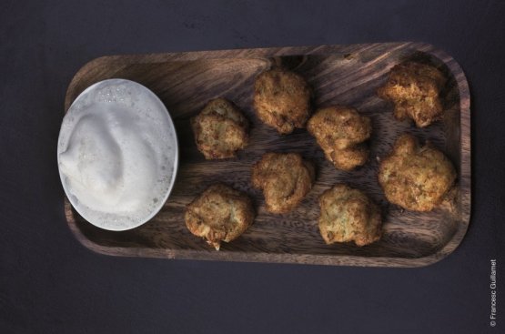 Le Frittelle di baccalà al miele del ristorante C