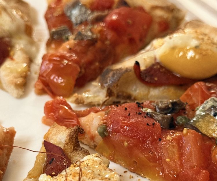 Una pizza di Meunier
