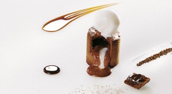 Il Coulant au chocolat di Michel Beas - credit: sito ufficiale Maison Bras
