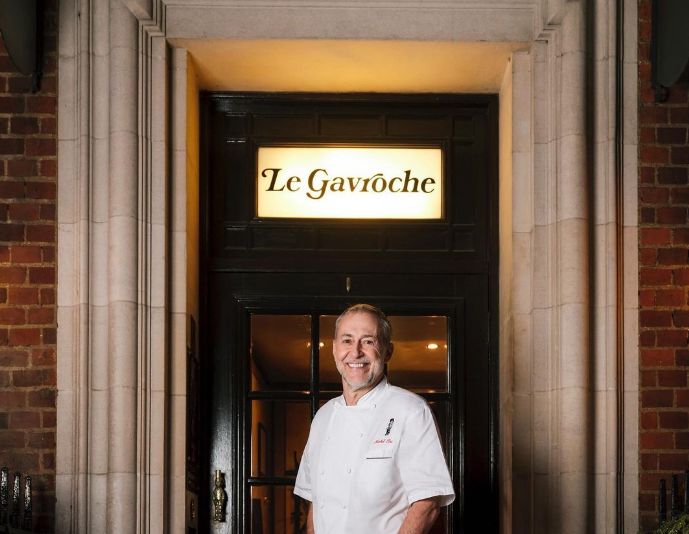 La foto scelta da Michel Roux Jr per annunciare la chiusura di Le Gavroche
