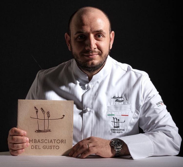 Michele Rizzo fa parte degli Ambasciatori del Gusto