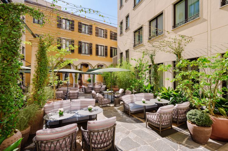 Il Mandarin Garden, cuore verde del Mandarin Oriental Milan 
