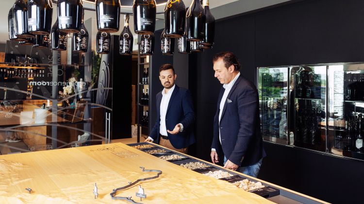 MIrco Balliana e Stefano Pola in cantina